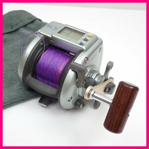 ◆SHIMANO/シマノ デジタナ機能 SLS 小船 2000 船釣り用リール/保管袋・ライン付き/釣り具/フィッシング/ジャンク扱い&0000003849