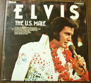 ELVIS PRESLEY - THE U.S.MALE - LP / If I