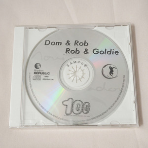 ◆ 未開封PROMO Moving Shadow 100 ドラムンベース Dom & Rob / Rob & Goldie 1997年 Underworld Rob Playford SAMPLE 送料無料 ◆