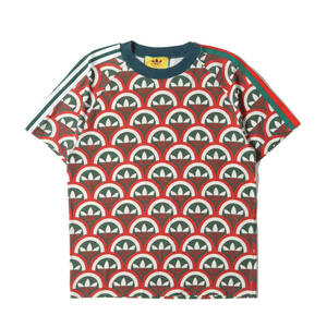 GUCCI グッチ Tシャツ サイズ:XL 22SS adidas スリーブ シェリーライン スリーストライプ トレフォイル Tシャツ Trefoil Print T-Shirt