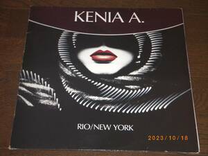 ◎KENIA A.【RIO／NEW YORK】LP／美盤◎