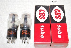 動作確認OK 6A6 CBS 2本セット 元箱付き 未使用かもしれませんが中古として 箱付き