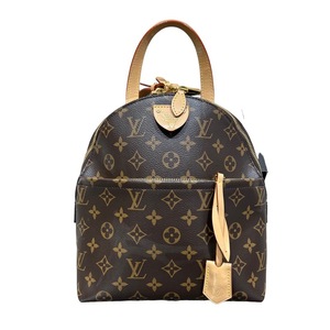 ルイ・ヴィトン LOUIS VUITTON ムーンバックパック M44944 ブラウン モノグラムキャンバス リュック・デイパック レディース 中古