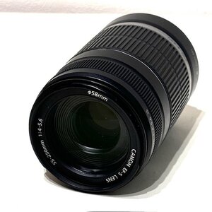 Canon キャノン EF-S 55-250 ズームレンズ ZOOM LENS 1:4-5.6IS 1.1m/3.6ft カメラ レンズ 望遠 ズームレンズ 撮影 HMY