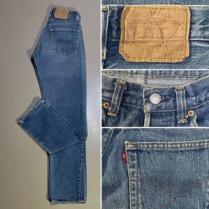 1980s Levi’s 501 (オールドタイプ) Made in USA Size W28 L34