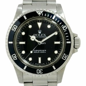 値下げ ROLEX ロレックス 5513 Submariner サブマリーナ オールトリチウム ブラック L番 自動巻き J57827