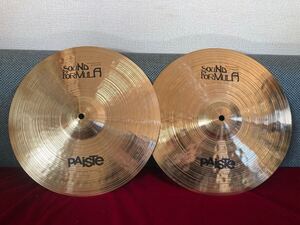 Paiste Sound Formula Heavy Hi-Hats 14インチ ハイハット ペア パイステ【1994年製】