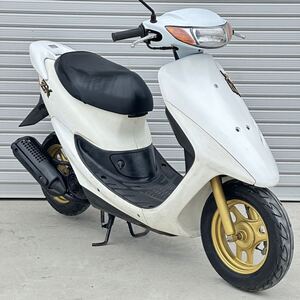 茨城 ホンダ ライブディオ AF34 DIO ZX 人気の白 ゼッペケ 2スト