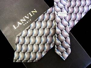 ■E4642N●良品●ランバン【LANVIN】ネクタイ●