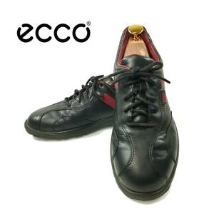 hws00732 エコー ecco スニーカー レースアップ コンフォート 23㎝ ブラック ウオーキングシューズ デンマーク