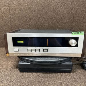 MYM10-912 激安 TRIO SOLID STATE AM-FM STEREO TUNER KT-2001A ステレオチューナー 通電OK 中古現状品 ※3回再出品で処分