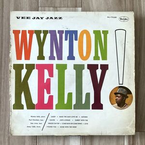 【国内盤/LP/ペラジャケ】Wynton Kelly ウィントン・ケリー / Wynton Kelly! ■ Vee Jay Records / MJ-7028 / Paul Chambers