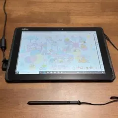 お絵描きやイラスト描くのにおすすめ！富士通製タブレット✨ワコムのタッチペン付き