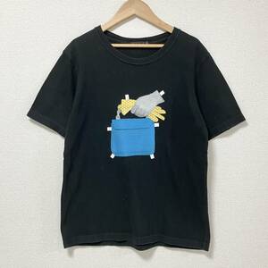 2003AW PAPERDOLL期 UNDERCOVER Tシャツ ブラック Mサイズ アンダーカバー ペーパードール 半袖 カットソー Tee 初期 VINTAGE archive 1909