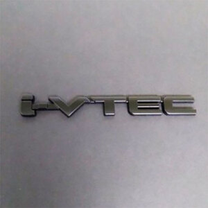 i-VTEC 3Dエンブレム ブラック（黒）　1枚