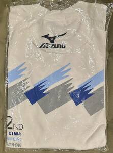 ■■激レア■■第62回びわ湖毎日マラソン記念品ミズノTシャツ参加賞MIZUNO毎日新聞LAKE BIWA MAINICHI MALATHON滋賀 県 開催