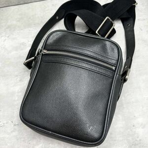 1円■美品■ ルイヴィトン Louis Vuitton メンズ タイガ ディミトリ アルドワーズ ショルダーバッグ サコッシュ ビジネス 斜め掛け M32462