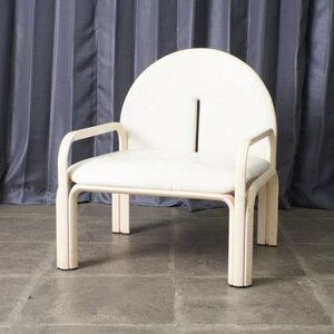 IZ87339F★Knoll アームチェア Gae Aulenti ラウンジチェア 1人掛け ソファ イージーチェア ガエ アウレンティ アメリカ ノール モダン