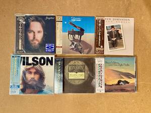 ■豪華!/廃盤紙ジャケ■Dennis Wilson ~ Carl Wilson ~ Van Dyke Parks etc CD 6枚セット■Barry Mann/ Brian Wilson/Bruce Johnston...