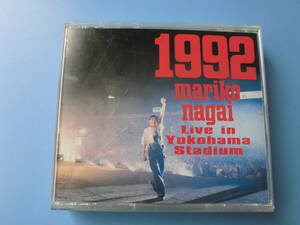 中古ＣＤ◎永井真理子　１９９２　Ｌｉｖｅ　ｉｎ　Ｙｏｋｏｈａｍａ　Ｓｔａｄｉｕｍ◎１９曲収録　２枚組