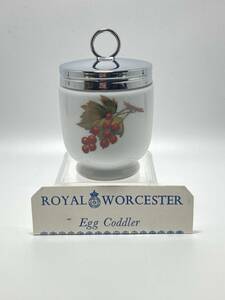 ROYAL WORCESTER ロイヤルウースター EVESHAM Double Egg Coddler イブシャム ダブル エッグコドラー *T342