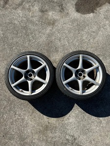 日産　スカイライン　GT-R　BNR34　純正　18インチ　アルミホイール　中古品　2セット　18X9JJ　+30　PCD114.3