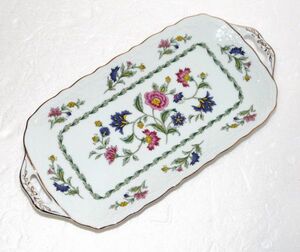 MOMOYAMA(桃山陶器)　FINE CHINA　サンドイッチトレイ 26×13cm　846044AA331Q18