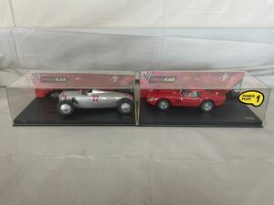 PINK-KAR スロットカー　FERRARI 250 GTO Street （Rojo）/ AUTO UNION type C Doble rueda trasera フェラーリ　アウディ　稀少品