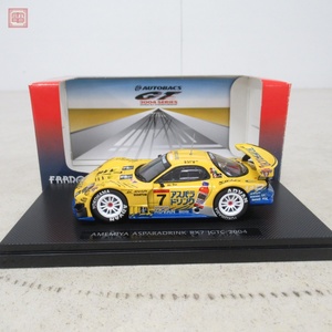 エブロ 1/43 AMEMIYA ASPARADRINK RX7 JGTC 2004 #7 No.707 EBBRO【10