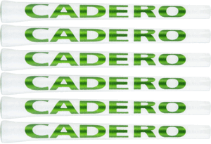 ★送料込価格★Cadero Grip 2x2 Pentagon AIR Solo Round White / Green x 6pcs★カデロ　グリップ★6本セット★