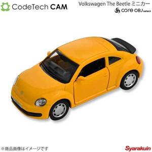 Codetech コードテック Volkswagen The Beetle ミニカー 1/38 イエロー CS-BMC-38Y