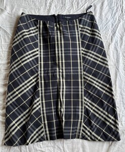 Burberry バーバリー ロンドン　フレアースカート　チェック　 38