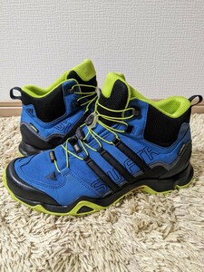 中古 クリーニング済み adidas トレッキングシューズ SWIFT R MID GORE-TEX ゴアテックス 27cm