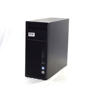 1円～HP Z240 Tower Workstation Xeon E3-1270 v5 3.6GHz/16GB/SSD256GB+HDD500GB/DVDマルチ/QuadroP2000/OS無/動作未確認【同梱不可】