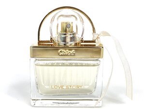 残多　クロエ　Chloe　LOVE STORY　ラブストーリー　オードパルファム　スプレー　30ml　残量：8割　YK-6734