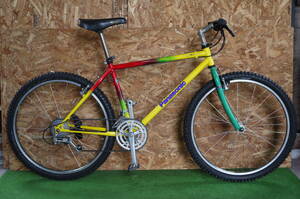 ：oldMTB Panasonic Mountain Racing パナソニック MR-S ODER TANGEクロモリフレームOVERSIZE DEOREコンポ：