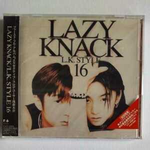 ☆新品未開封CD☆　LAZY KNACK／L.K.STYLE16　初回特典オリジナルステッカーあり　レイジー・ナック