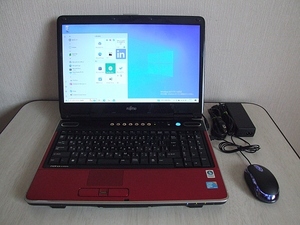 ☆高速SSD搭載 FMV-BIBLO NF/D70 Core2 Duo 2.53HHz/4GB/SSD120GB/Windows10☆a325