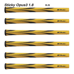イオミック正規品限定カラー Sticky Opus3 1.8 YE/BK 6本セット・バックラインあり