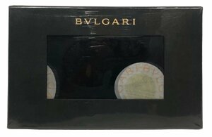 未開封 ブルガリ スカーフ ストール バンダナ ブルガリブルガリ ブラック 90×180cm BVLGARI 【中古】