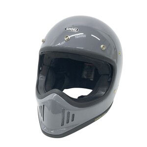 【1円】【美品】SHOEI ショウエイ EX-ZERO ヘルメット グレー系 L(59cm) [240101327487]