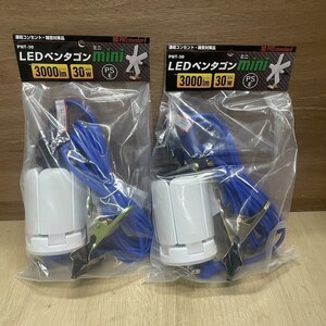 即決！LEDペンタゴンライト MINI PNT-30　2台　3,000ルーメン 新品未使用 税込