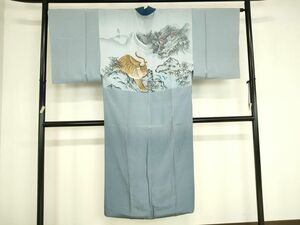 平和屋着物■男性　長襦袢　袷　虎　龍　逸品　DAAI5424op