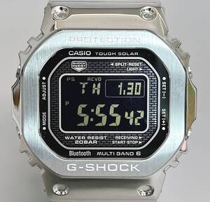 未使用 美品 カシオ G-SHOCK 3459 GMW-B5000 電波ソーラー マルチバンド6 タフソーラー Bluetooth搭載 デジタル文字盤 腕時計