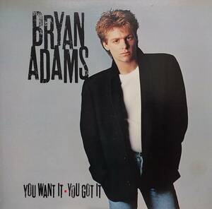 匿名・送料無料！　ブライアン・アダムス/Bryan Adams　LPレコード　「You Want It, You Got It」