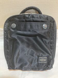 【美品】PORTER ポーターショルダー タンカー黒ブラックポーチバッグ TANKER 吉田カバン