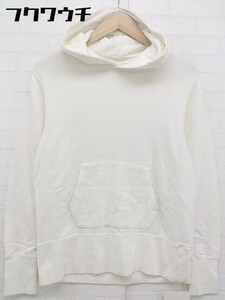 ◇ ◎ Sonny Label URBAN RESEARCH タグ付き ロゴ 刺繍 長袖 プルオーバー パーカー サイズM アイボリー メンズ