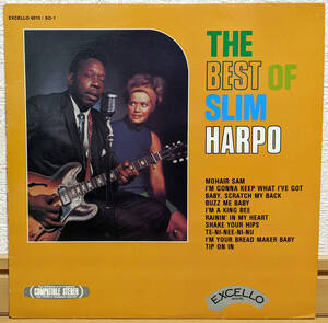 スリム・ハーポ【US盤 LP】SLIM HARPO The Best Of Slim Harpo | Excello 8010 SO -1 (エクセロ ルイジアナ スワンプ