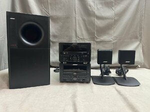 S129 ジャンク品 オーディオ機器 サラウンドシステム BOSE ACOUSTIMASS3 SERIESⅣ AMS-DMC MDA-10 ボーズ CDレシーバー MDチューナー