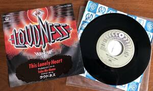 ●45シングル盤●LOUDNESS(ラウドネス) / This lonely heart(ディス・ロンリー・ハート)●非売品・見本盤/ATCO/PS-1051●